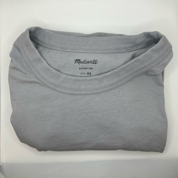 Madewell Garment-Dyed Allday Crewneck Tee Solstice - Picture 2 of 3